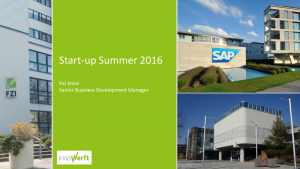 innoWerft Start-up Summer 2016